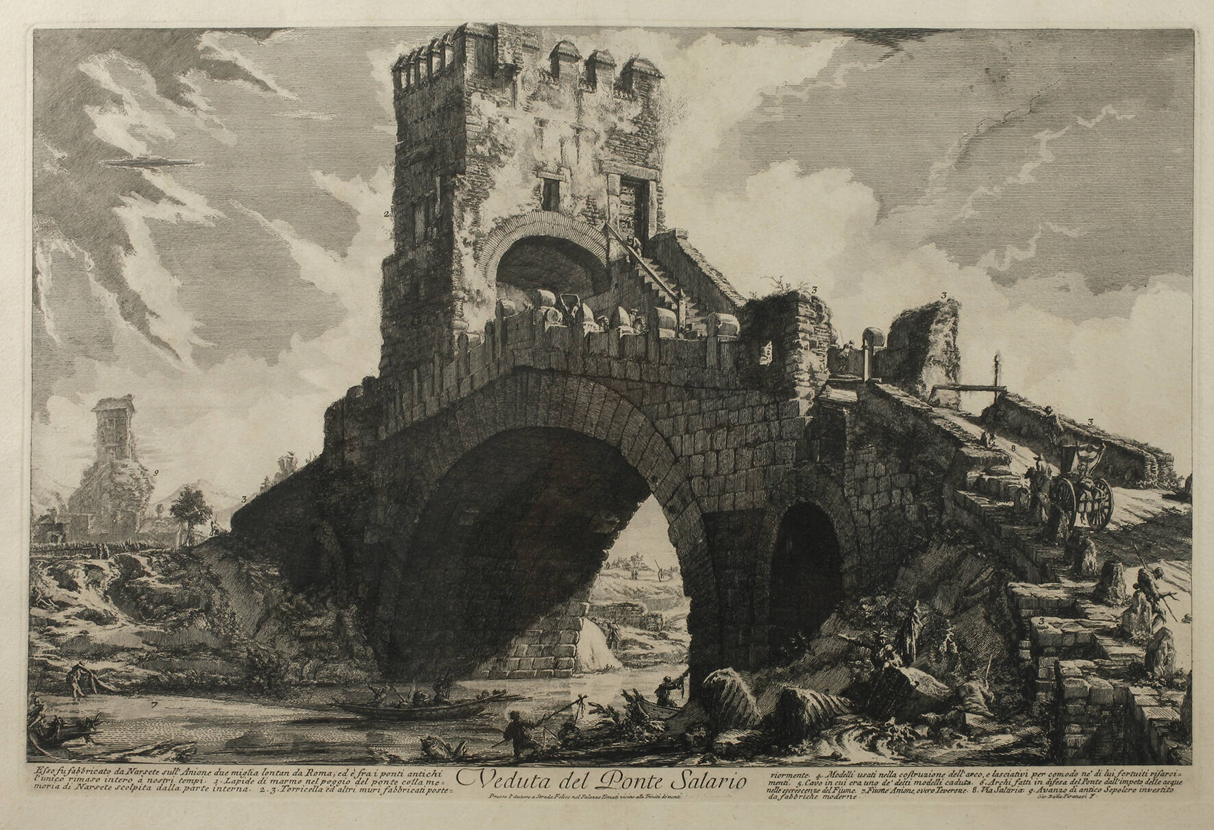 Giovanni Battista Piranesi, Ponte Salario