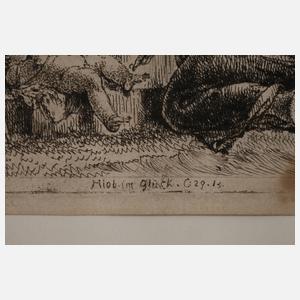 Christian Bernhard Rode, Hiob im Glück