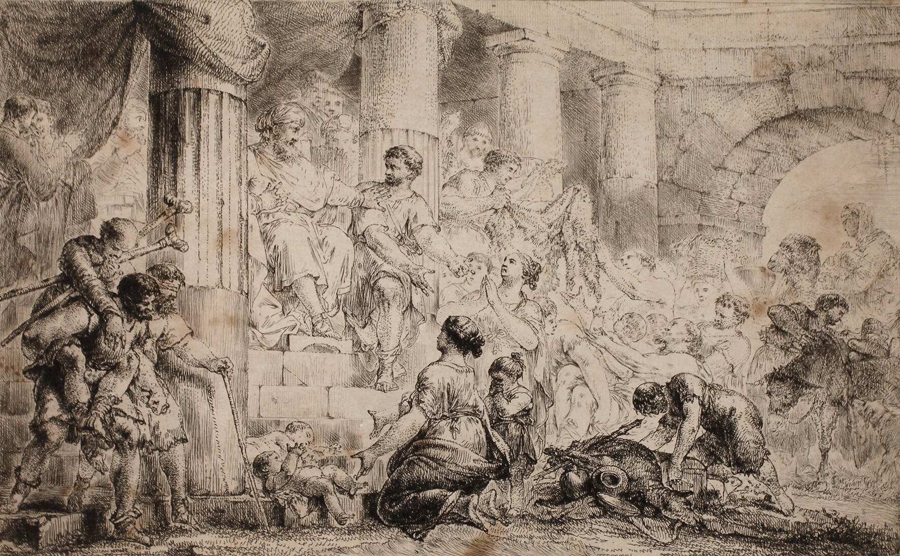 Christian Bernhard Rode, Hiob im Glück