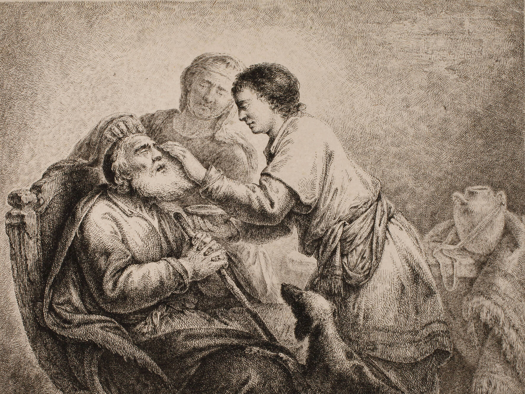 Christian Bernhard Rode, Biblische Szene