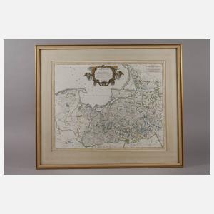 Kupferstichkarte Preußen