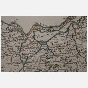 Kupferstichkarte Preußen