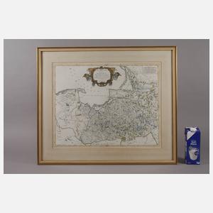 Kupferstichkarte Preußen