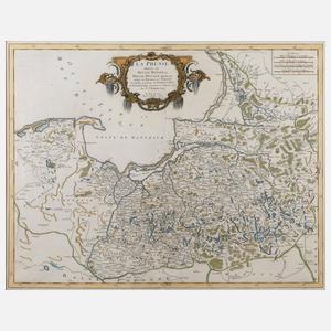 Kupferstichkarte Preußen