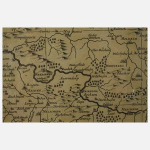 Hubert Jaillot, Kupferstichkarte Westfalen