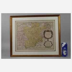 Hubert Jaillot, Kupferstichkarte Westfalen