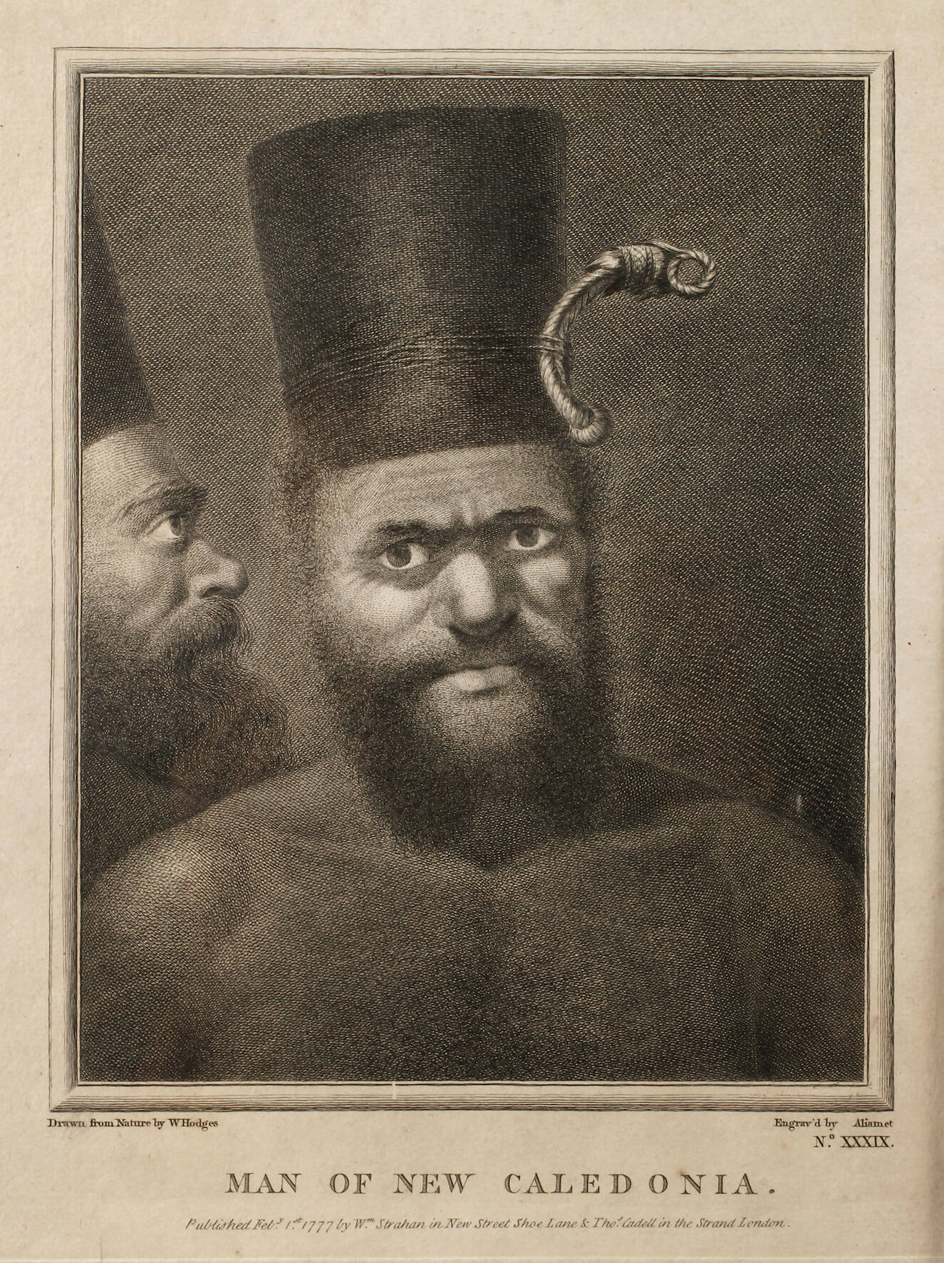 François Germain Aliamet, "Man of New Caledonia"