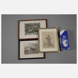 Johann Adam Klein, Konvolut Graphik