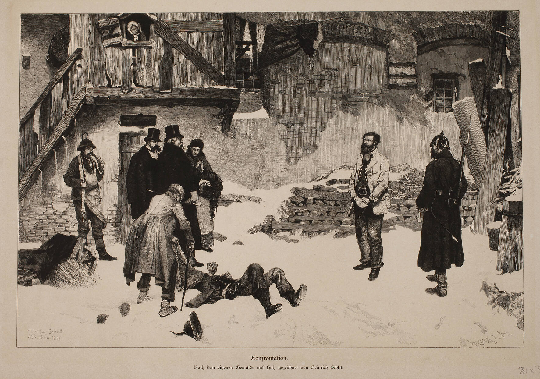 nach Heinrich Schlitt, "Konfrontation"