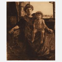 Albert Welti, "Mutter mit Kind"111