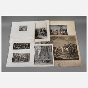 Konvolut Grafik Napoleon