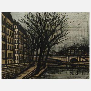 Bernard Buffet, "L'ile saint-louis"