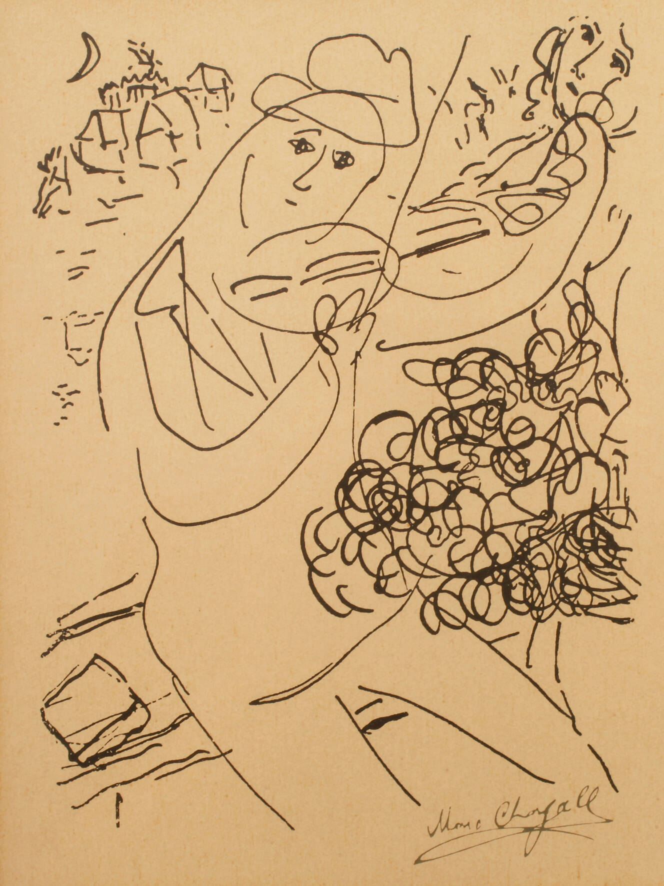 Marc Chagall, Der Geiger