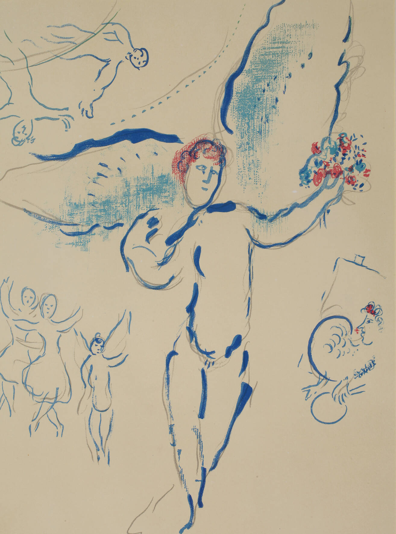 Marc Chagall, Der Engel