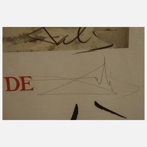 Salvador Dali, Plakat "Hommage an Albrecht Dürer"