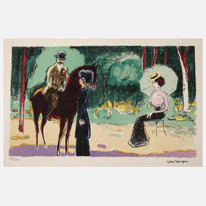 Kees van Dongen, "Das Treffen im Wald"