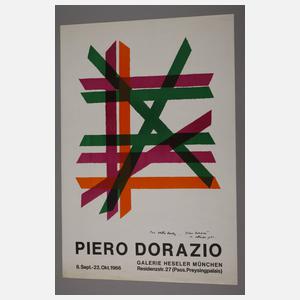 Piero Dorazio, Originalgraphisches Plakat