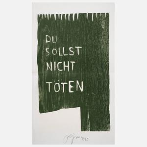 Prof. Felix Droese, "Du sollst nicht töten"