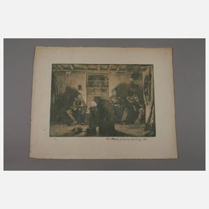 Prof. Franz Eichhorst, Zwei Farblithografien