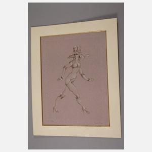 Leonor Fini, Schreitende