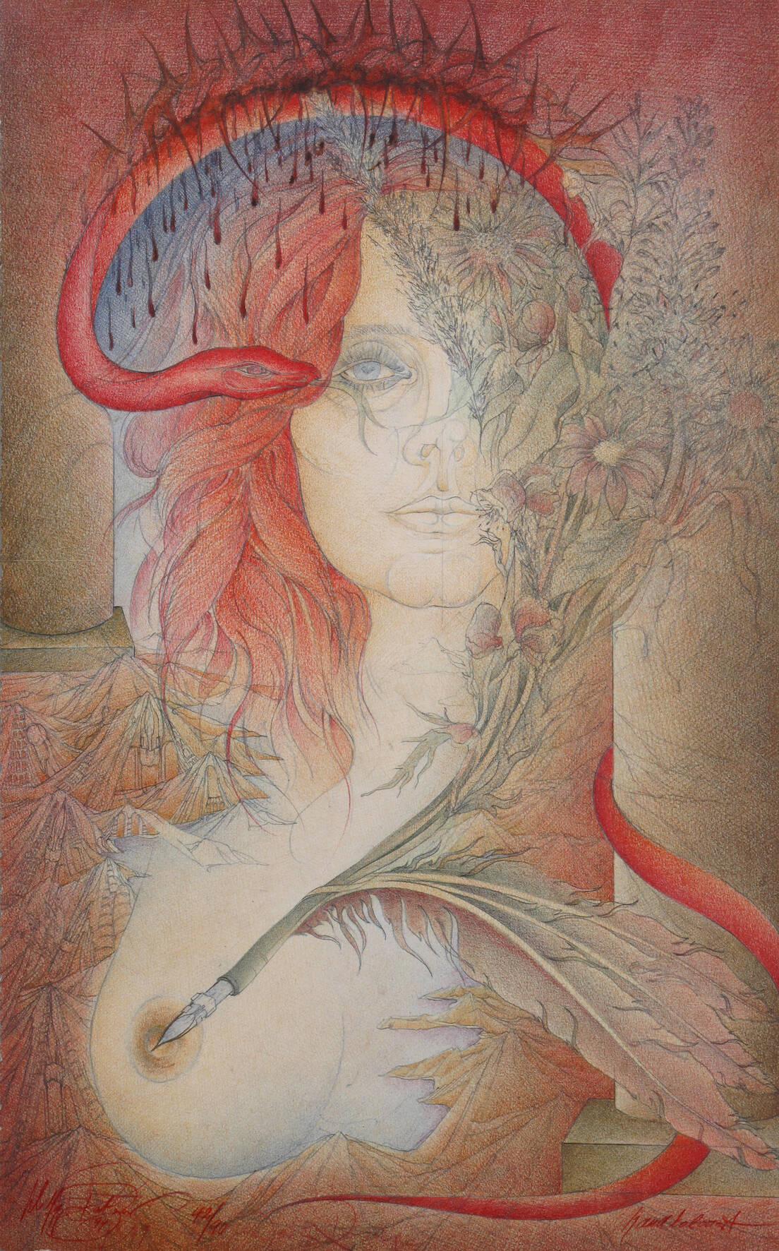 Wolfgang Fratscher, Damenportrait