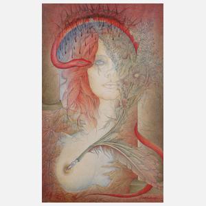 Wolfgang Fratscher, Damenportrait