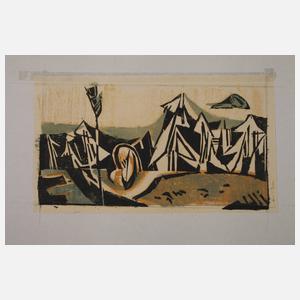 Hermann Frauenknecht, "Waldlandschaft-Version 2"