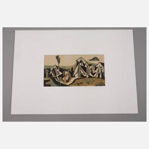 Hermann Frauenknecht, "Waldlandschaft-Version 2"