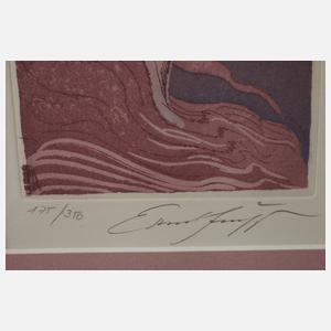 Prof. Ernst Fuchs, Adonis im Profil