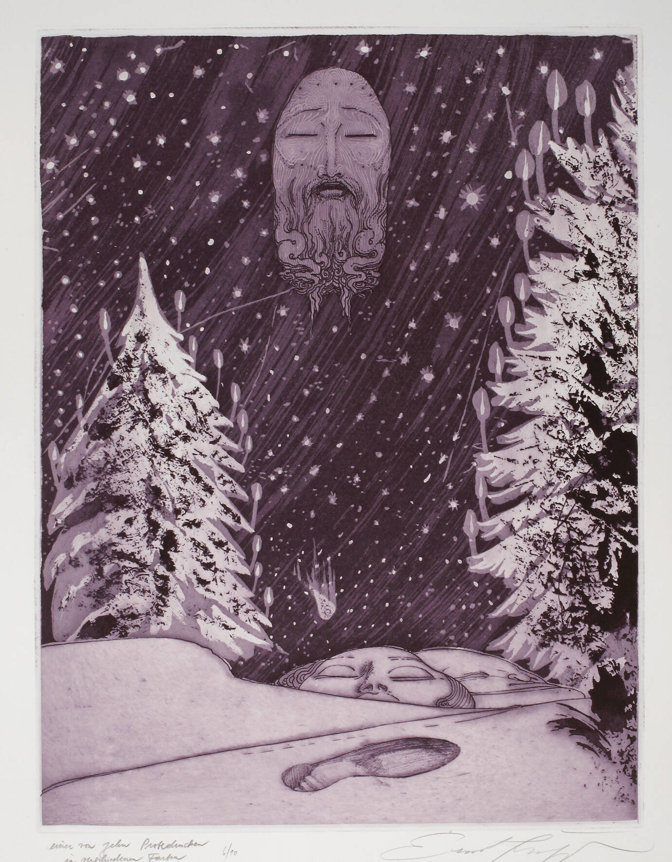Ernst Fuchs, Weihnachtliches
