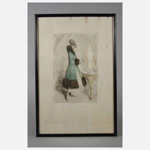 Otto Goetze, Dame am Spiegel