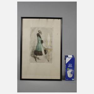 Otto Goetze, Dame am Spiegel