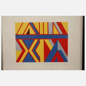 Otto Herbert Hajek, Serie abstrakte Kompositionen