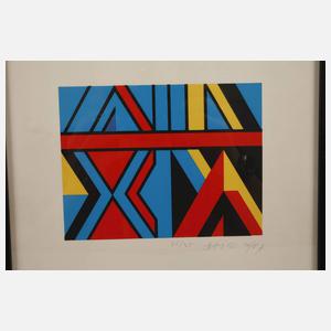 Otto Herbert Hajek, Serie abstrakte Kompositionen