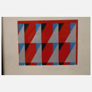 Otto Herbert Hajek, Serie abstrakte Kompositionen