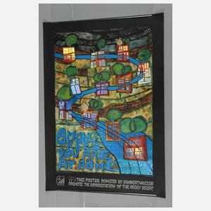 Friedensreich Hundertwasser, Plakat