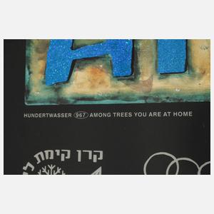 Friedensreich Hundertwasser, Plakat