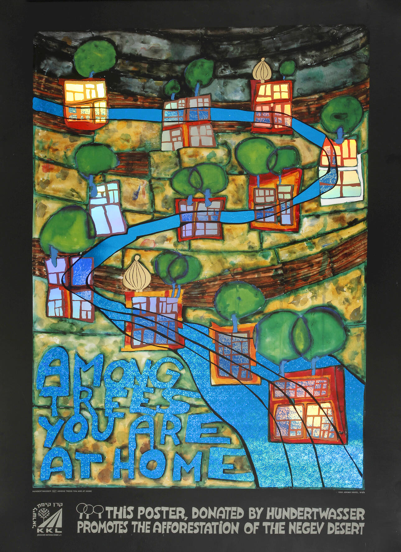 Friedensreich Hundertwasser, Plakat
