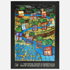 Friedensreich Hundertwasser, Plakat