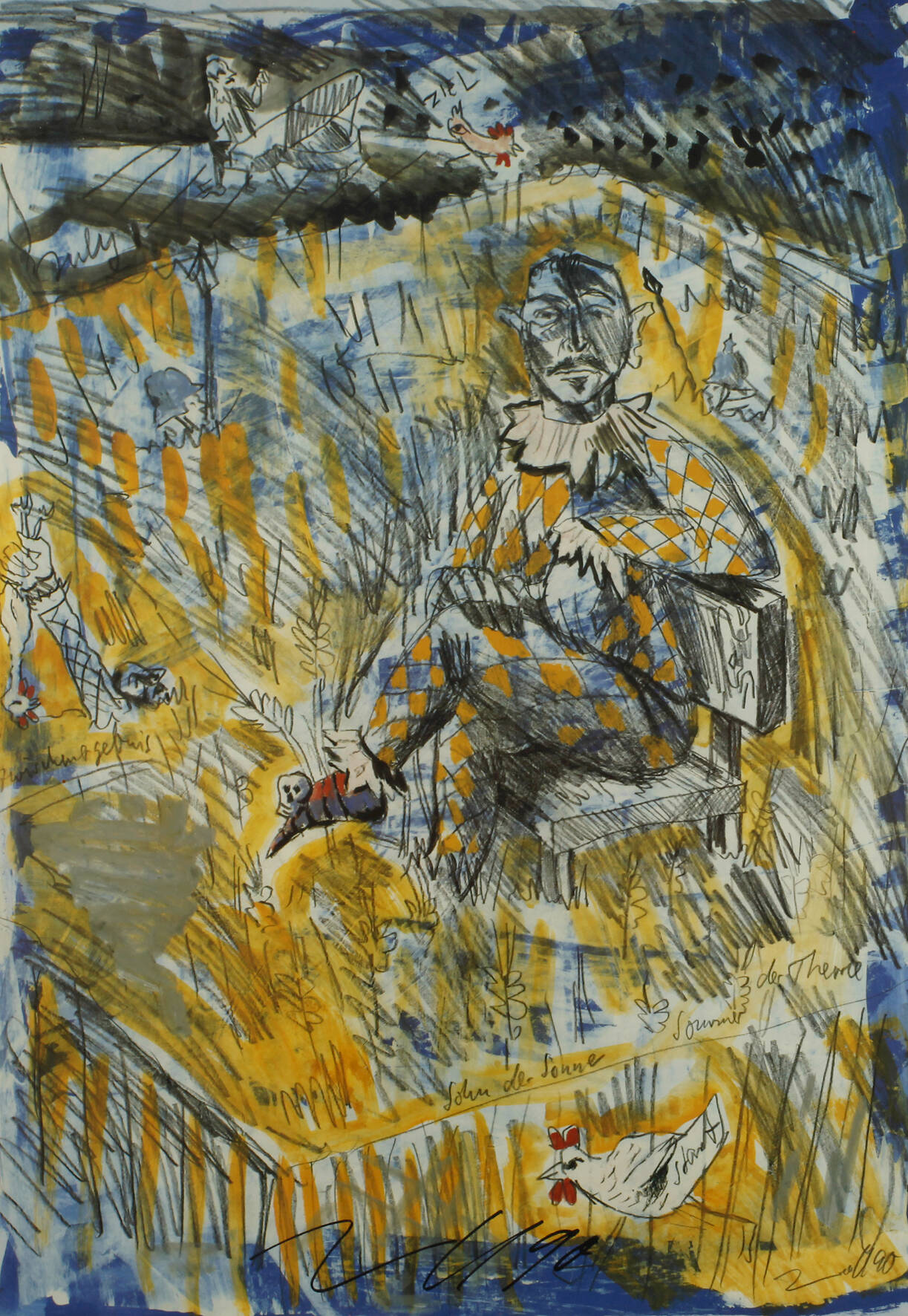 Prof. Jörg Immendorff, Sohn der Sonne