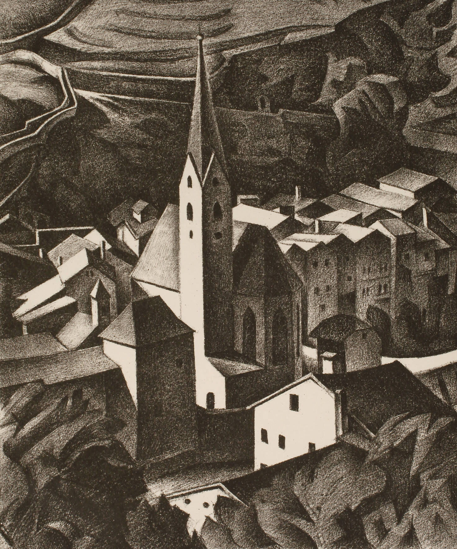 Prof. Alexander Kanoldt, "Klausen"