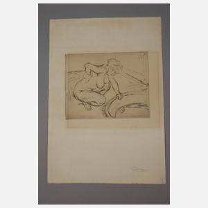 Louis Legrand, Im Bade