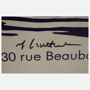 Roy Lichtenstein, Originalgraphisches Plakat