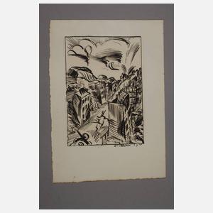 Ludwig Meidner, "Septemberschrei"