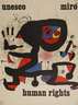 Joan Miro, Plakat "Unesco human rights"
