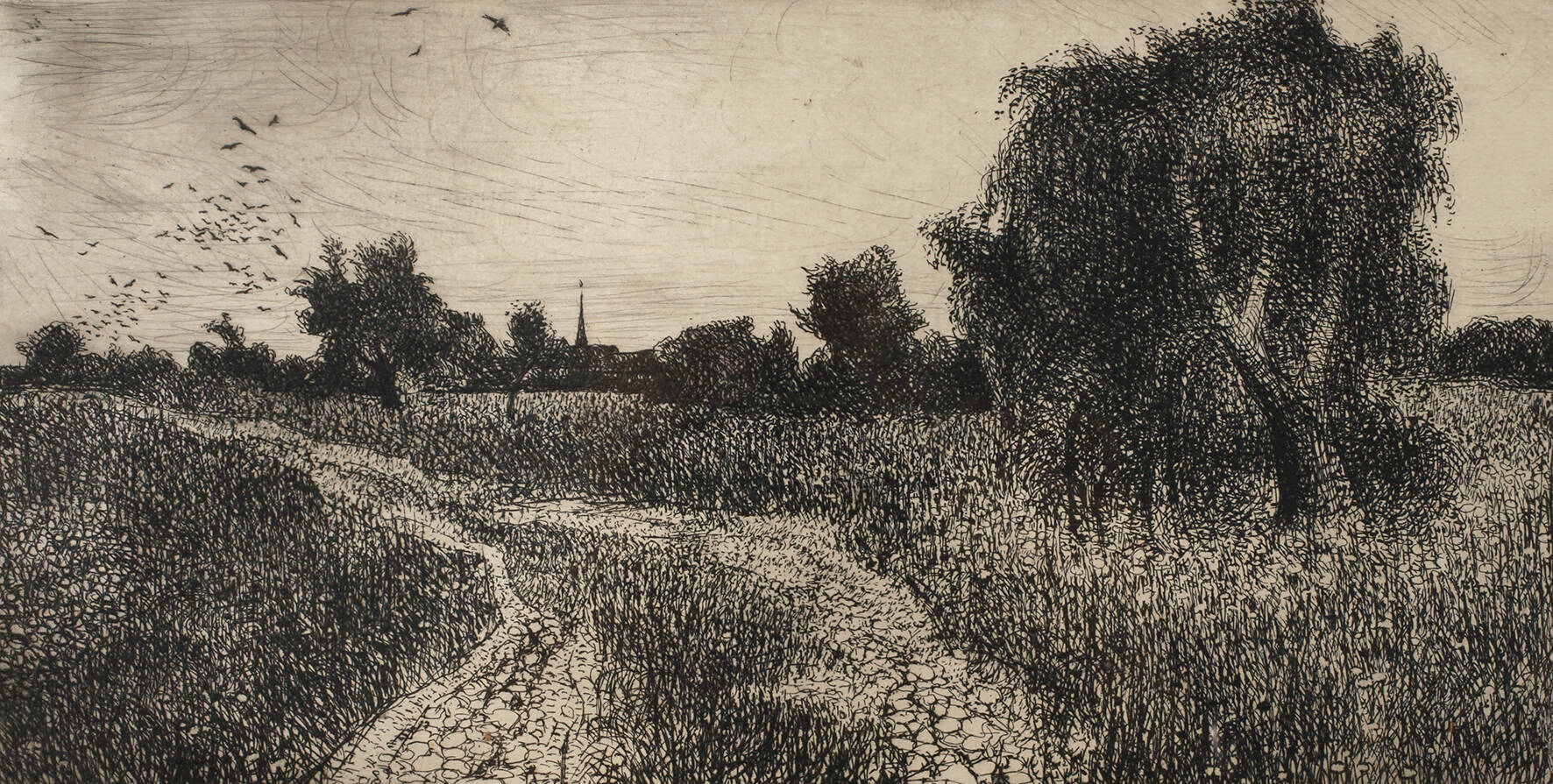 Otto Paetz, "Feldweg"