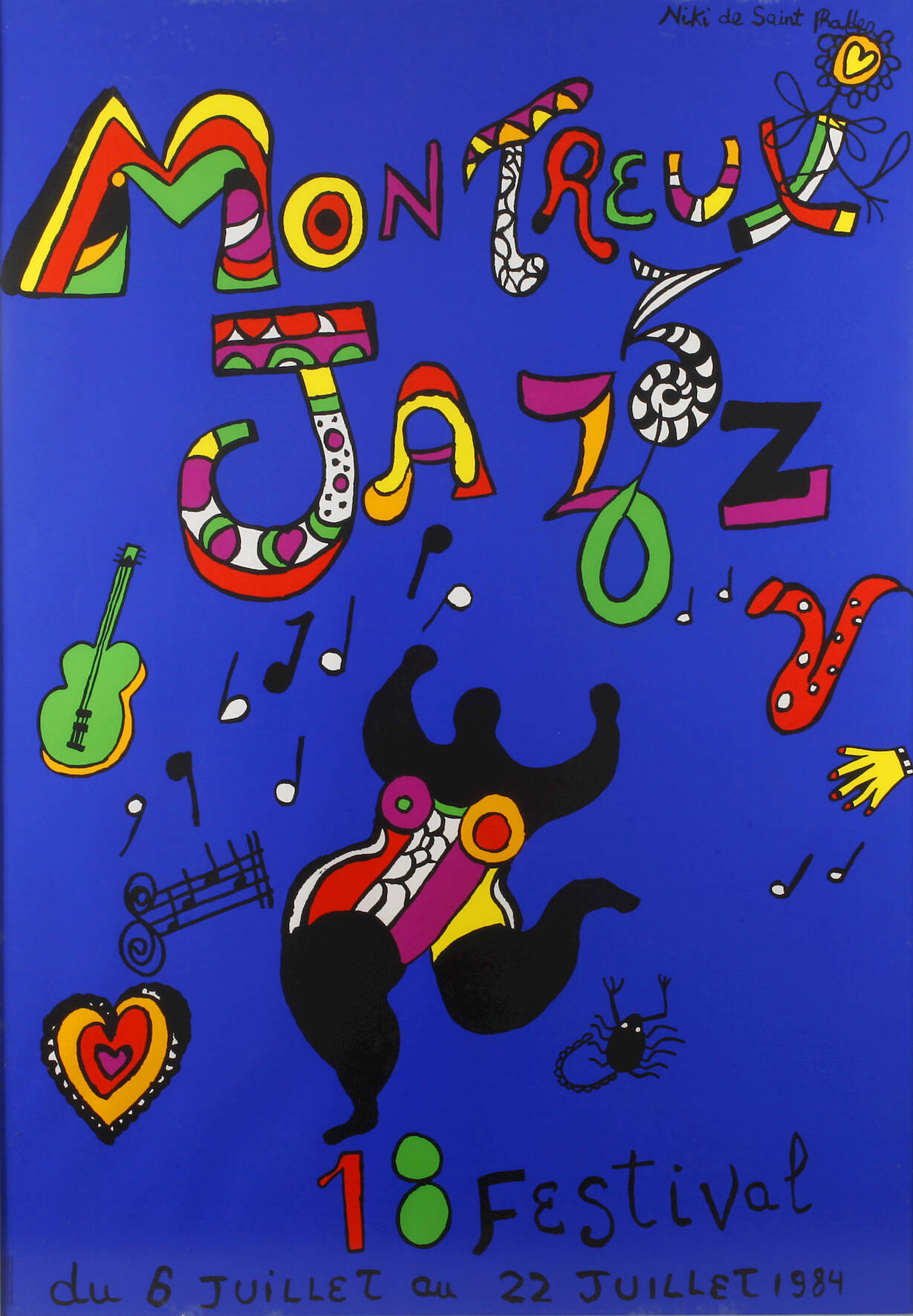 Niki de Saint Phalle, originalgraphisches Plakat