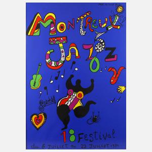 Niki de Saint Phalle, originalgraphisches Plakat
