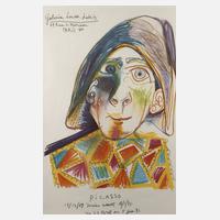 Pablo Picasso, Plakat der Galerie Louise Leizig111