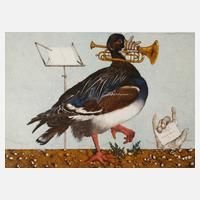 Michael Prechtl, "Großer schwarzer Trompetervogel"111